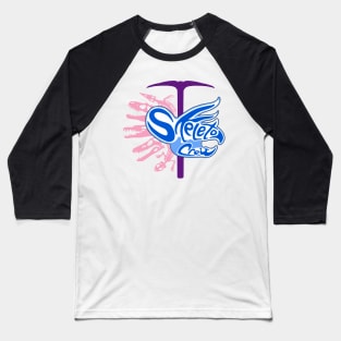 Logo - Genderfluid Pride Baseball T-Shirt